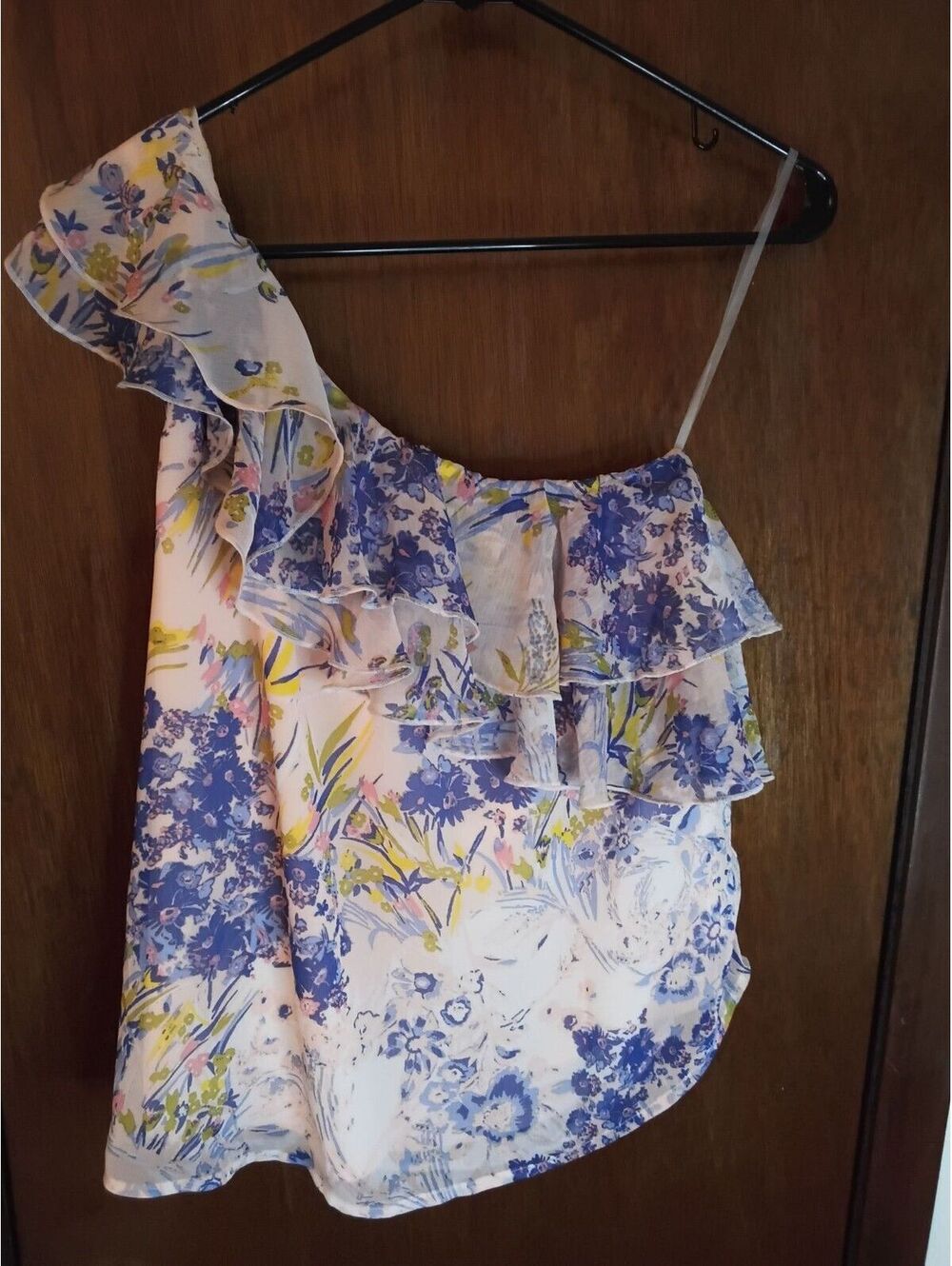 Leith One Shoulder Blouse Size Small